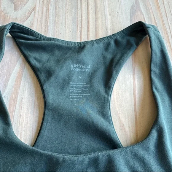 Girlfriend Collective Paloma Bra Top Medium - Picture 5 of 9